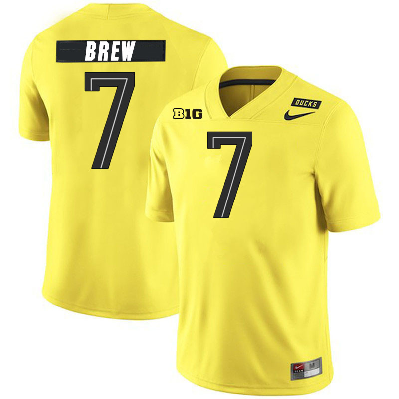 Dorian Brew Oregon Jersey,Oregon Ducks Football Uniforms,Jerseys Youth-Alternate Yellow